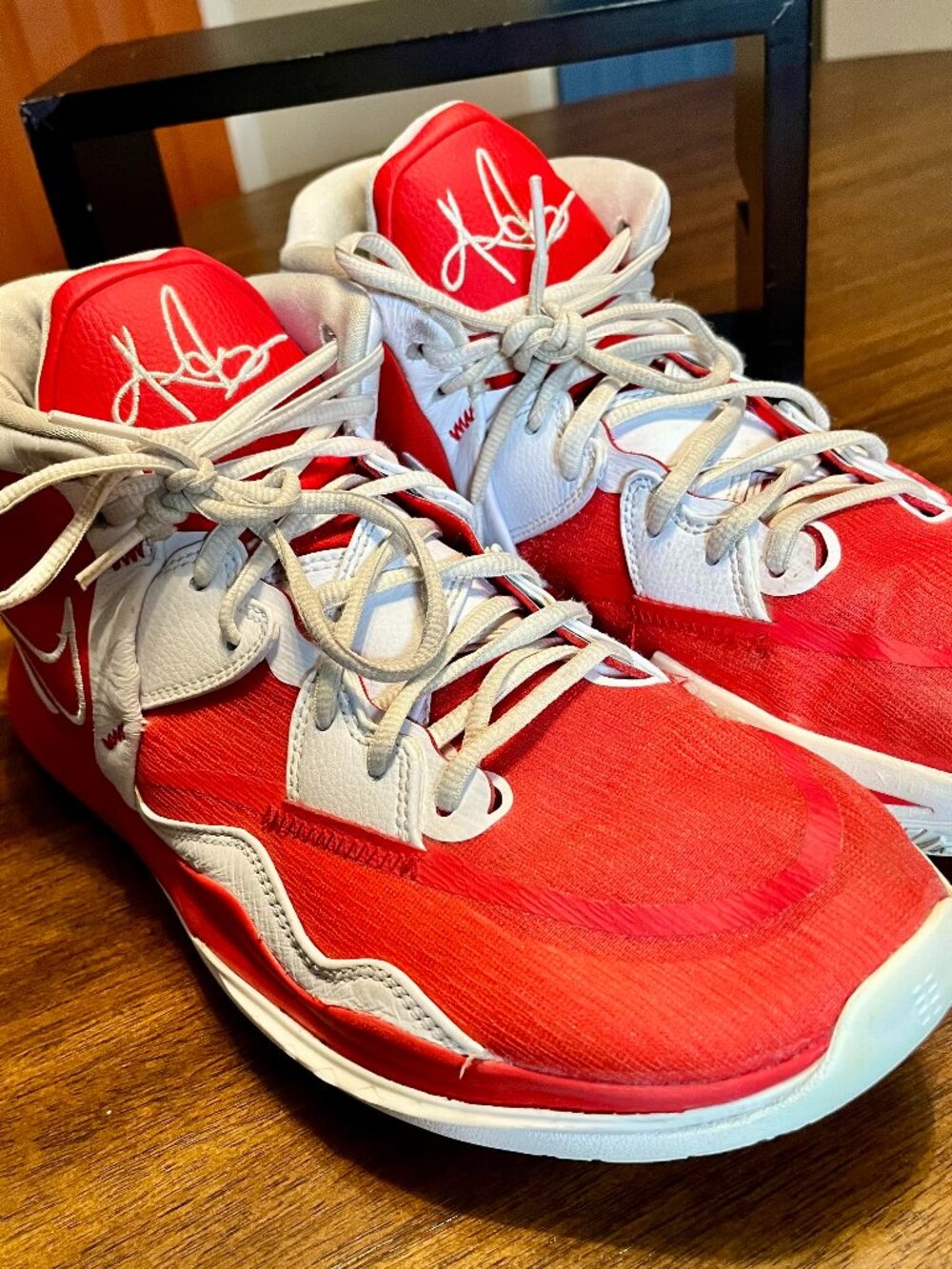 Nike Men's Kyrie Infinity TB University Red & White Sneakers Size 13